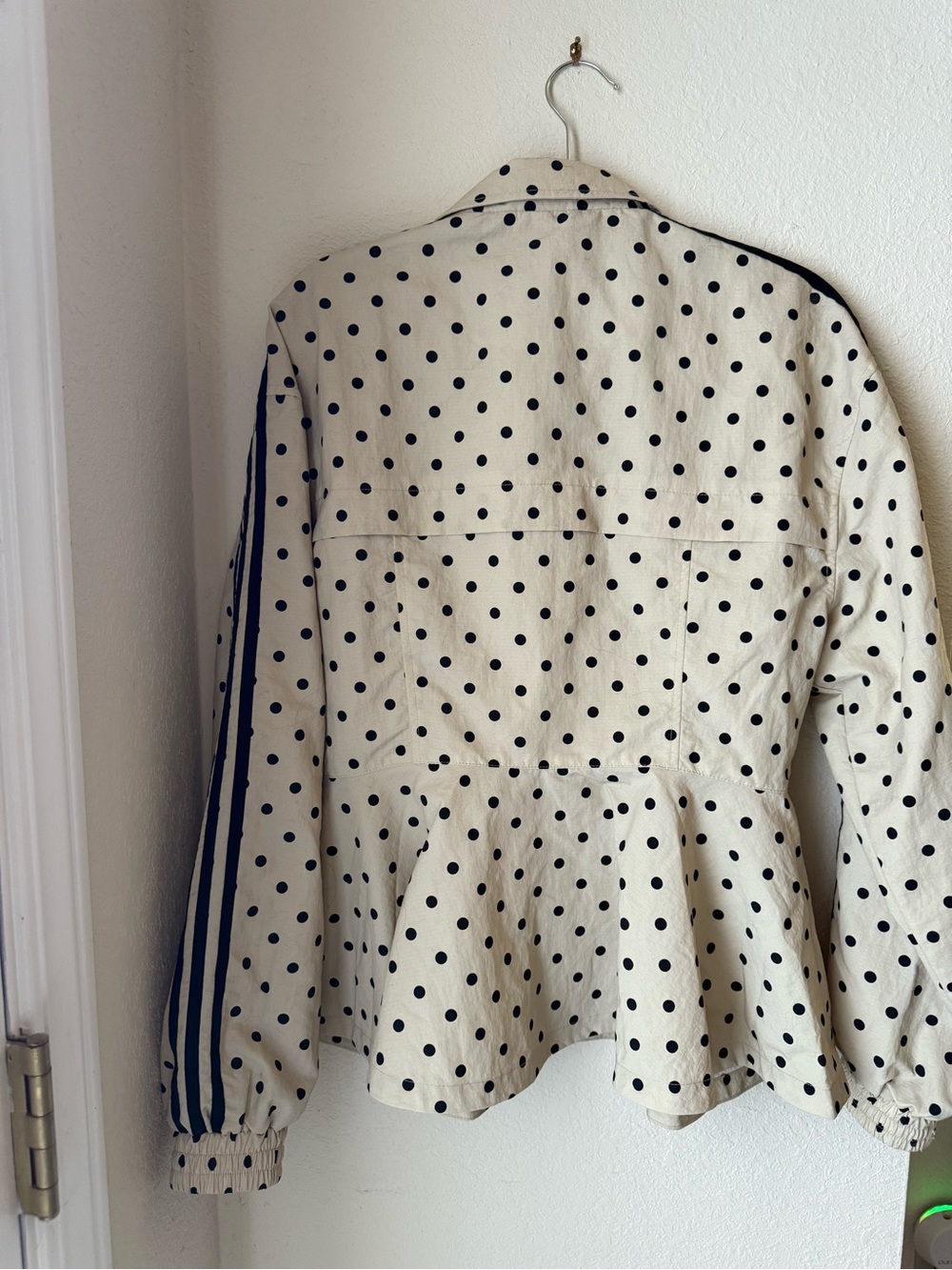adidas Originals x ASOS polka dot jacket in stone - Picture 9 of 9